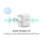 Silver Monkey Ładowarka GaN Smart Duo 48W PD Biała - 1417245 - zdjęcie 4